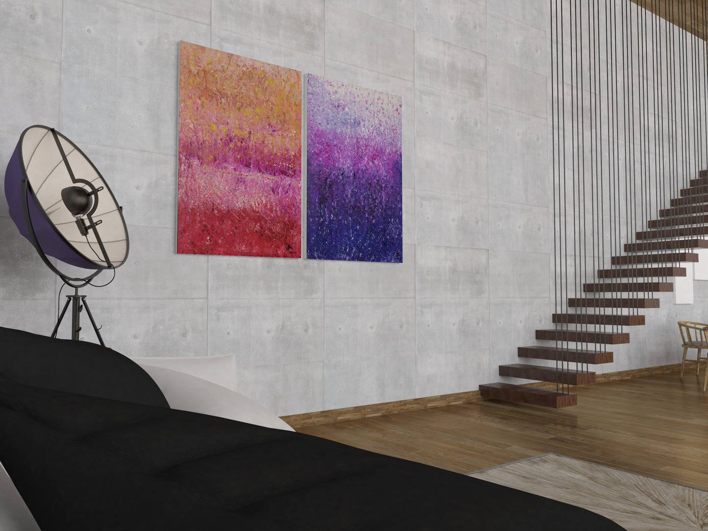 Arabic Calligraphy - Lavender Dream