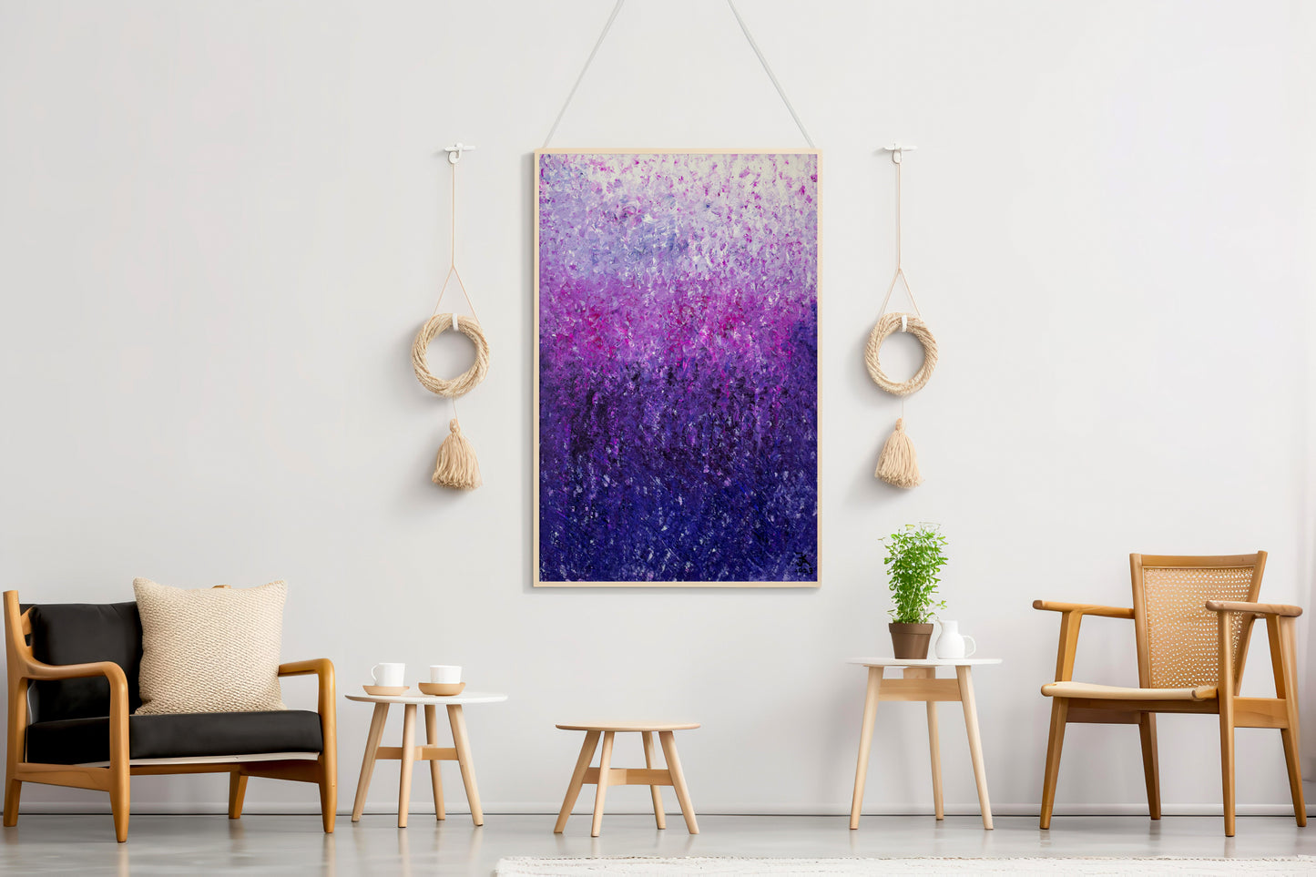 Arabic Calligraphy - Lavender Dream