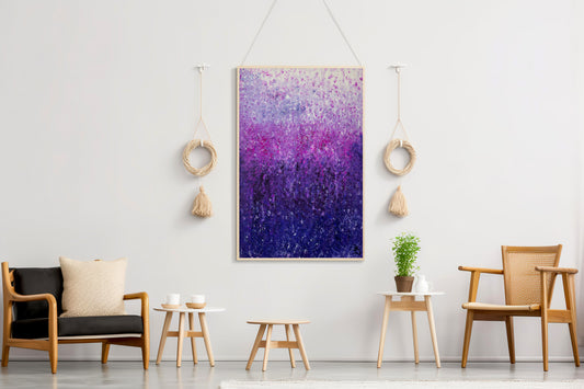 Arabic Calligraphy - Lavender Dream